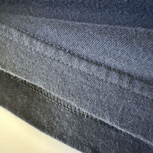 Silver Dagger Men's Embellished Ram Skull T-shirt Black 2XL Long Sleeve Biker - Picture 9 of 10